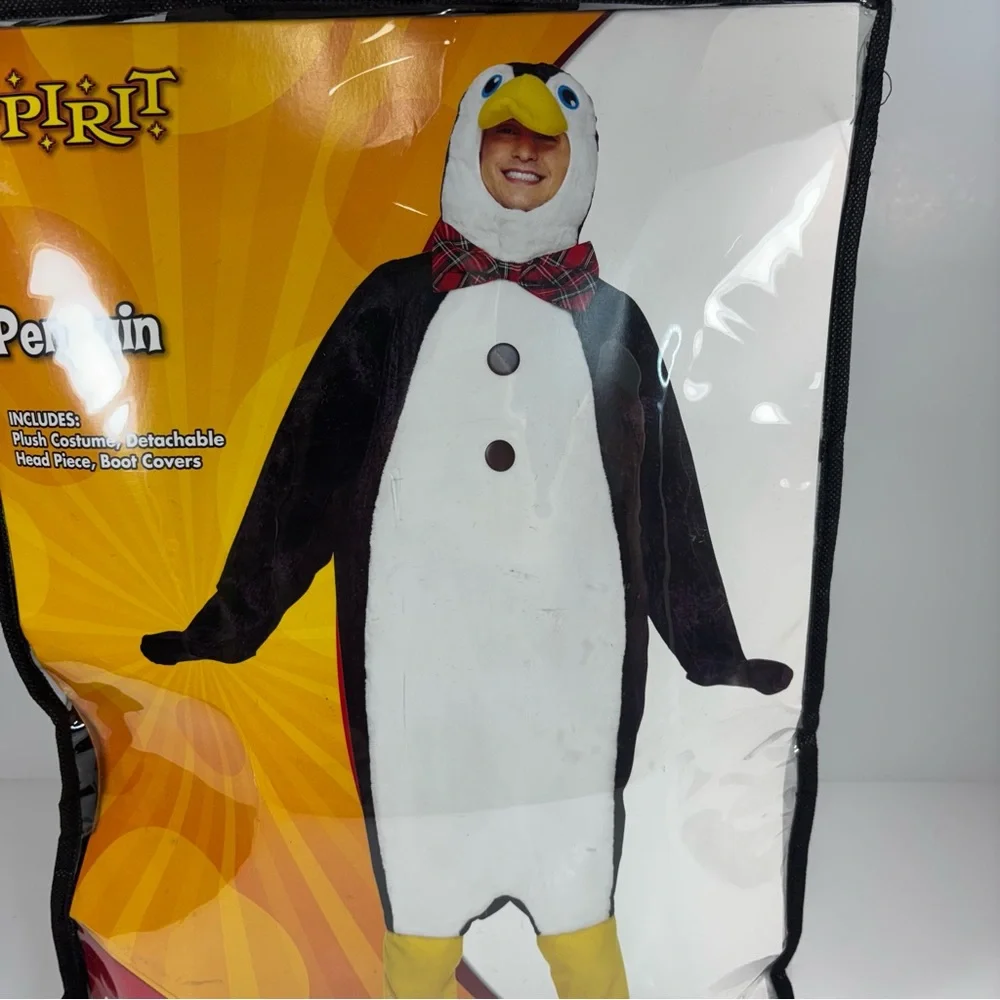 Spirit Black and White Halloween Penguin Outfit - Picture 2 of 5